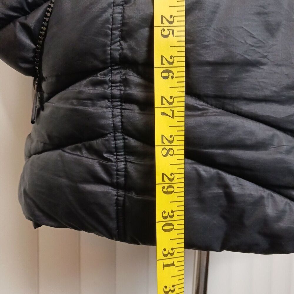 Sam Edelman Puffer Jacket Womens Size 3XL Quilted Insulated Coat Black FLAW - Picture 9 of 16